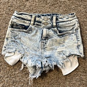 Girls KanCan signature series, high rise shorts.